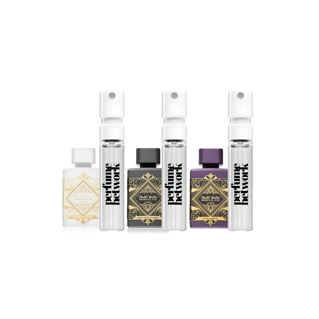 Lattafa Najdia Sampling Set ( Najdia , Intense, Gold) 3 x 1ml